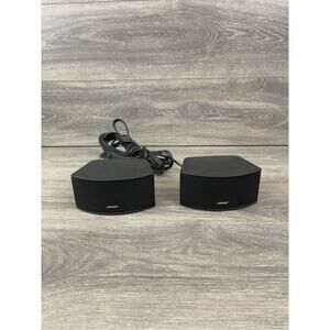 PAIR BOSE CineMate AV3-2-1 I II III GS GSX Gemstone Home Theater Speakers Cables